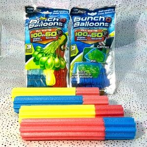 Water Balloons and Blasters